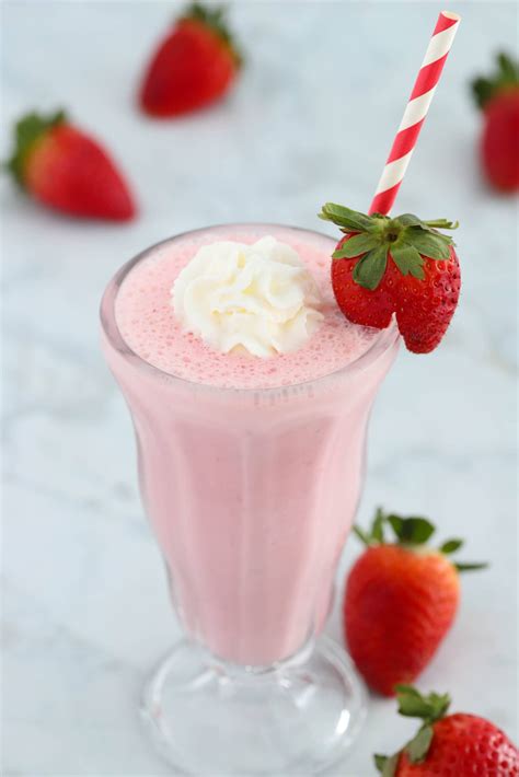 The Enchanting Delight of Spoon Strawberry Milkshake